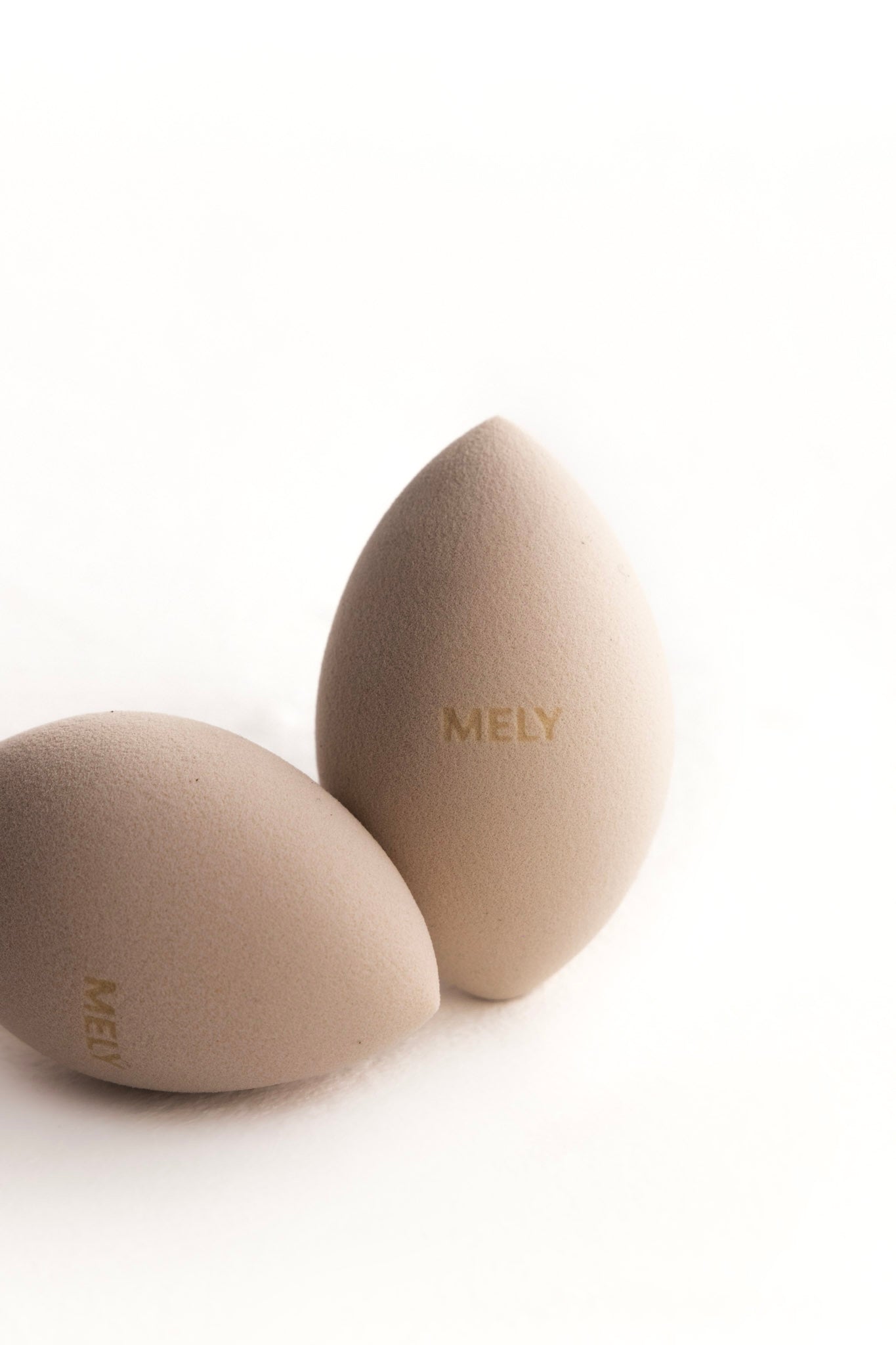 Two MELY beauty sponges